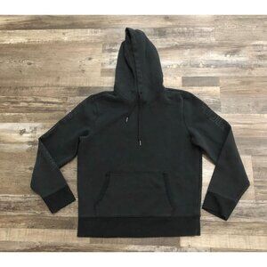 Hollister Mens Medium Black Hoodie Pullover Sweatshirt